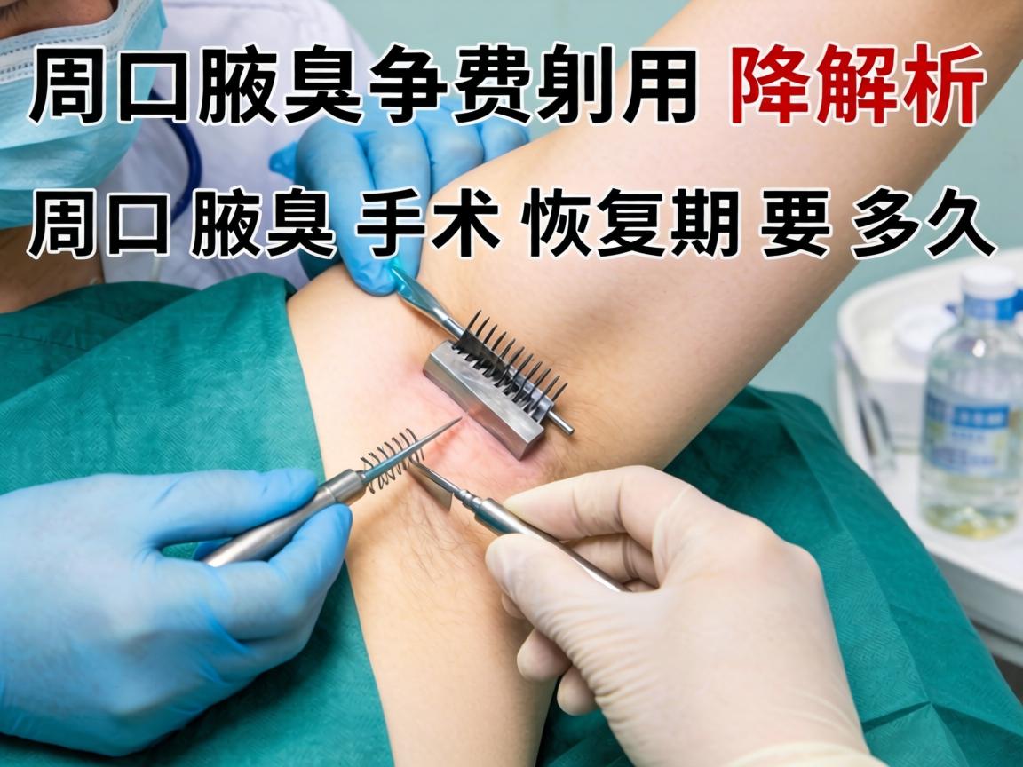 周口腋臭手术费用解析，周口腋臭手术恢复期要多久