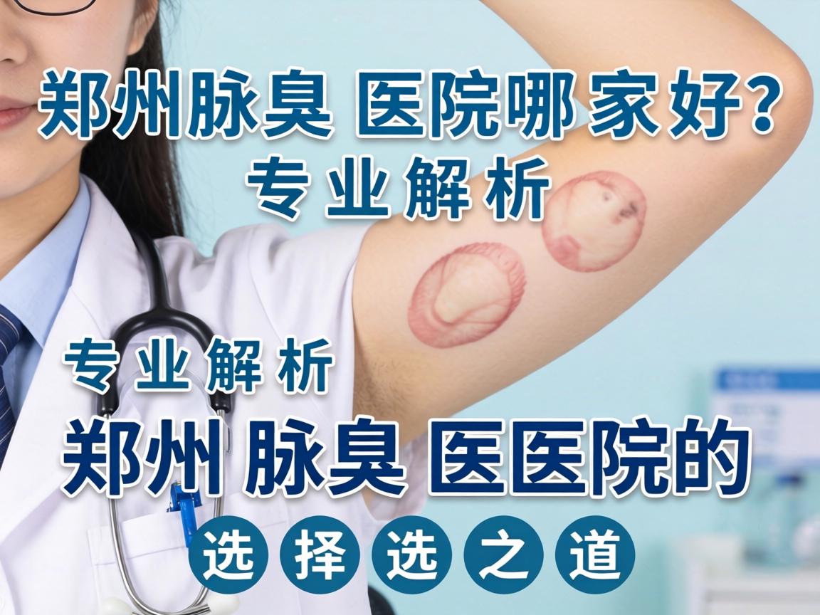 郑州腋臭医院哪家好？专业解析郑州腋臭医院的选择之道