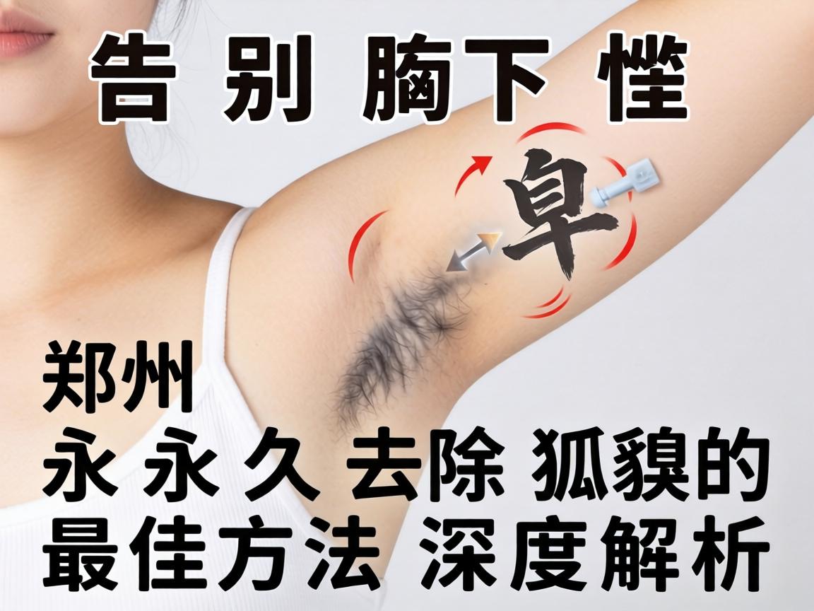 告别腋下尴尬，郑州永久去除狐臭的最佳方法深度解析