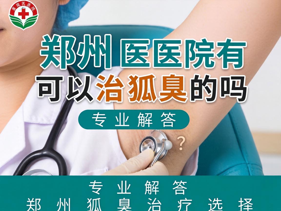 郑州医院有可以治狐臭的吗？专业解答郑州狐臭治疗选择