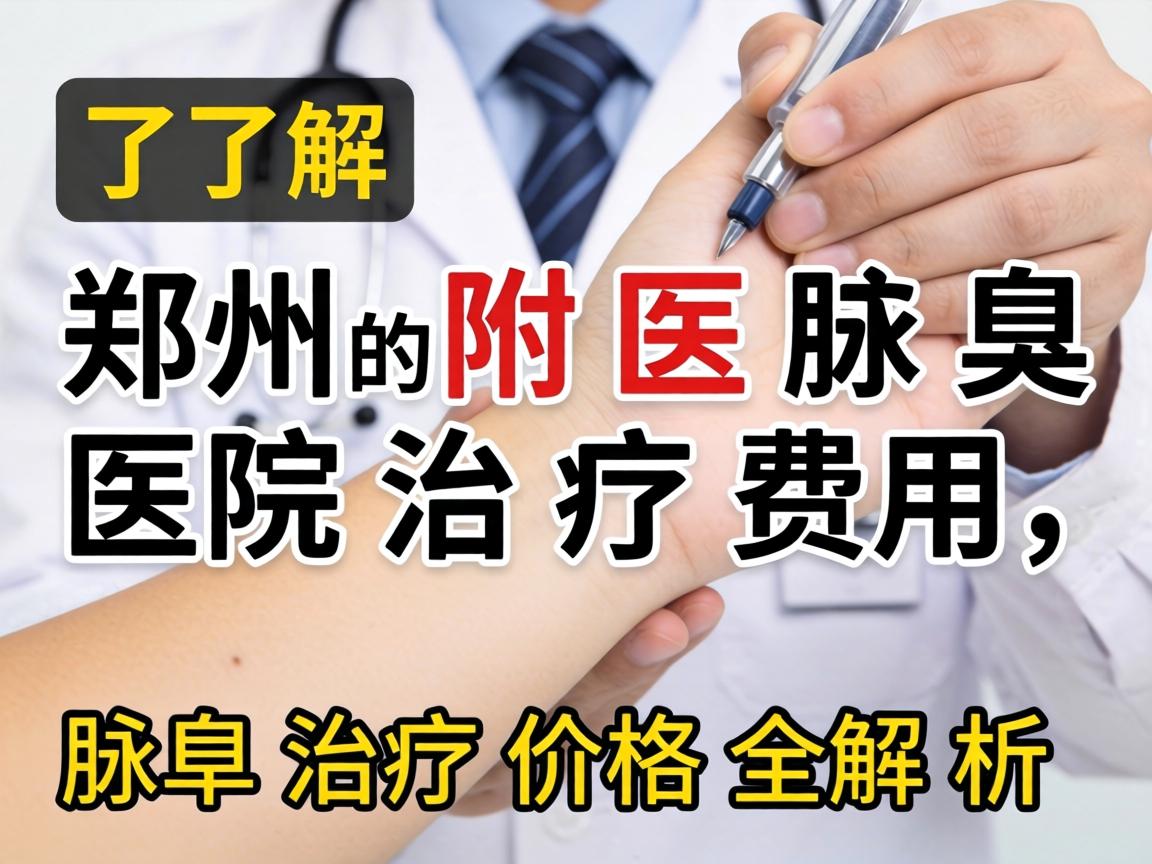 了解郑州附医腋臭医院治疗费用，腋臭治疗价格全解析