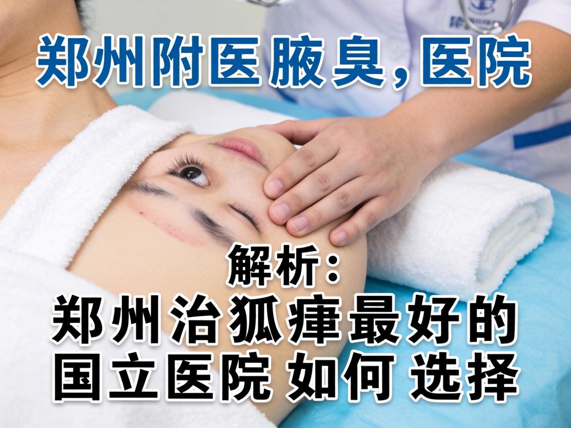 郑州附医腋臭医院解析，郑州治狐臭最好的国立医院如何选择