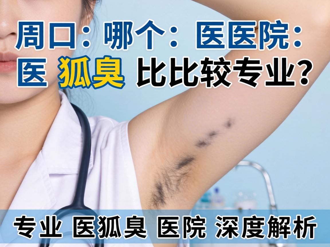 周口哪个医院医狐臭比较专业？专业医狐臭医院深度解析