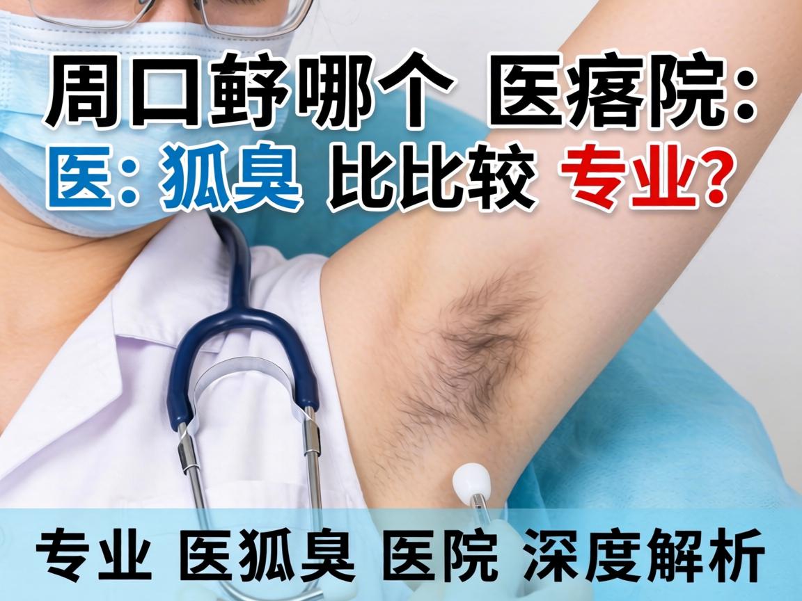 周口哪个医院医狐臭比较专业？专业医狐臭医院深度解析
