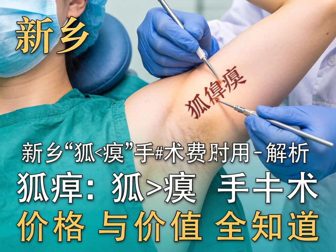 新乡狐臭手术费用解析，狐臭手术价格与价值全知道