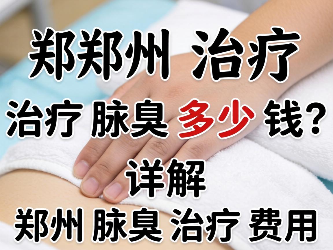 郑州治疗腋臭多少钱？详解郑州腋臭治疗费用