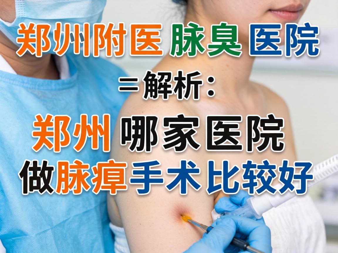 郑州附医腋臭医院解析，郑州哪家医院做腋臭手术比较好