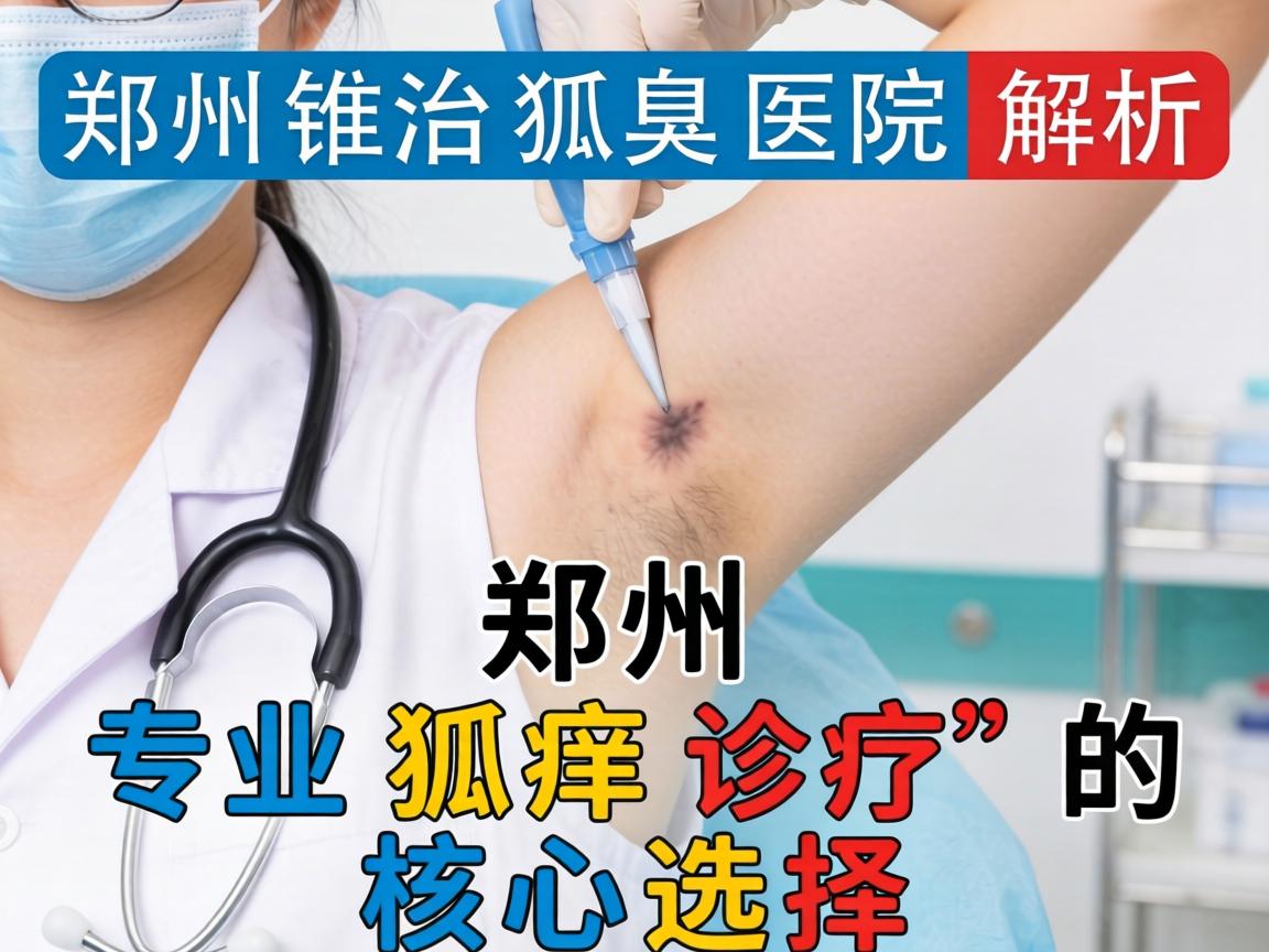 郑州治狐臭医院解析，郑州专业狐臭诊疗的核心选择