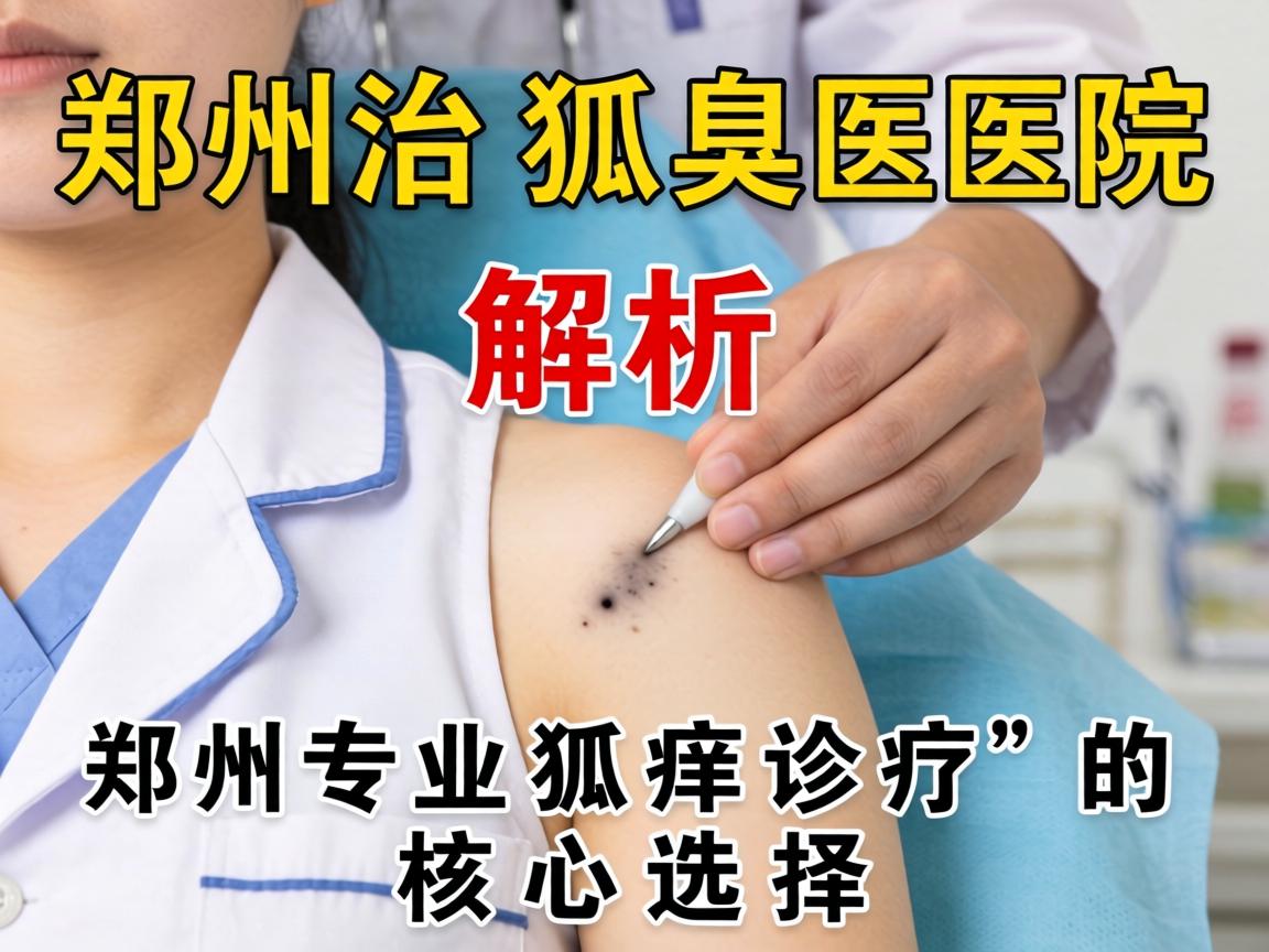 郑州治狐臭医院解析，郑州专业狐臭诊疗的核心选择