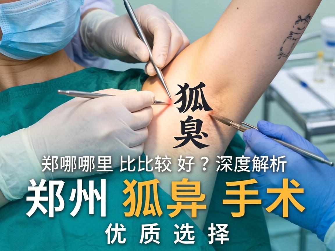 郑州狐臭手术哪里比较好？深度解析郑州狐臭手术优质选择