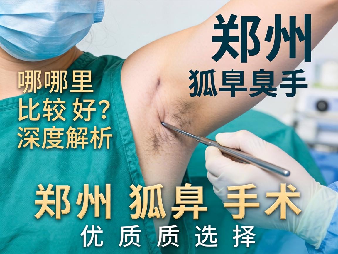 郑州狐臭手术哪里比较好？深度解析郑州狐臭手术优质选择