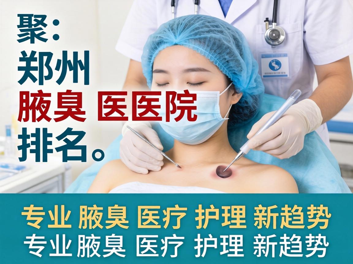 聚焦郑州腋臭医院排名，解读专业腋臭医疗护理新趋势