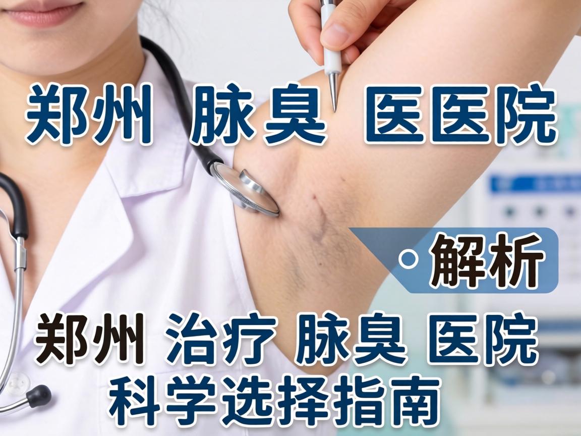 郑州腋臭医院解析，郑州治疗腋臭医院的科学选择指南