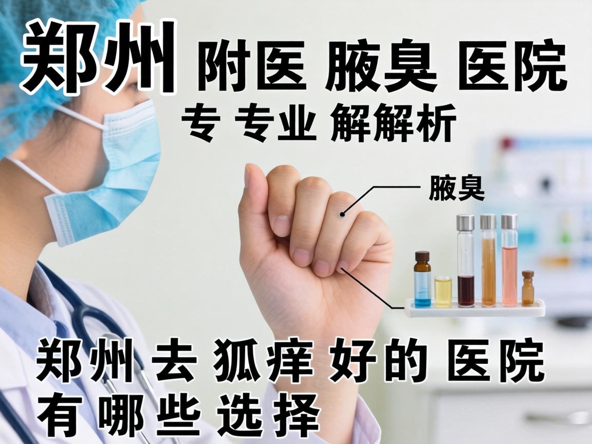 郑州附医腋臭医院专业解析，郑州去狐臭好的医院有哪些选择