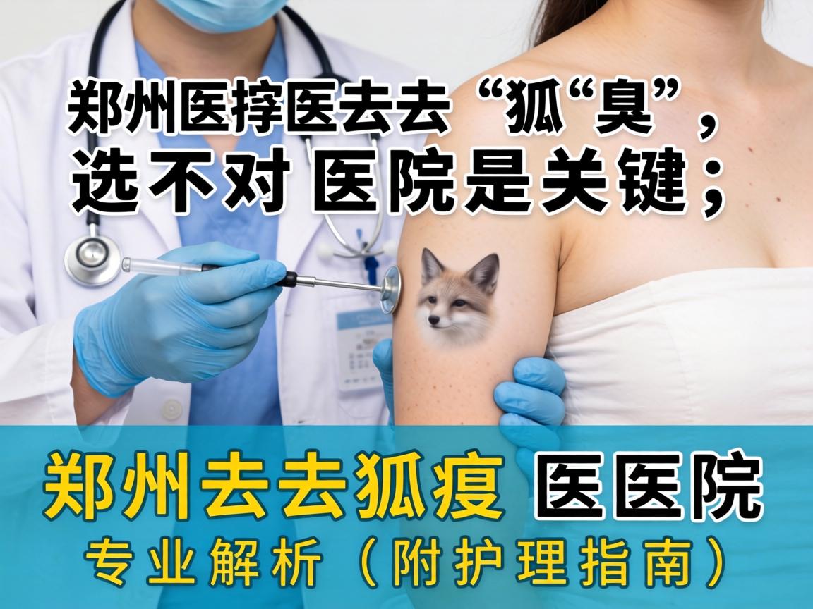 郑州去狐臭，选对医院是关键，郑州去狐臭医院专业解析（附护理指南）