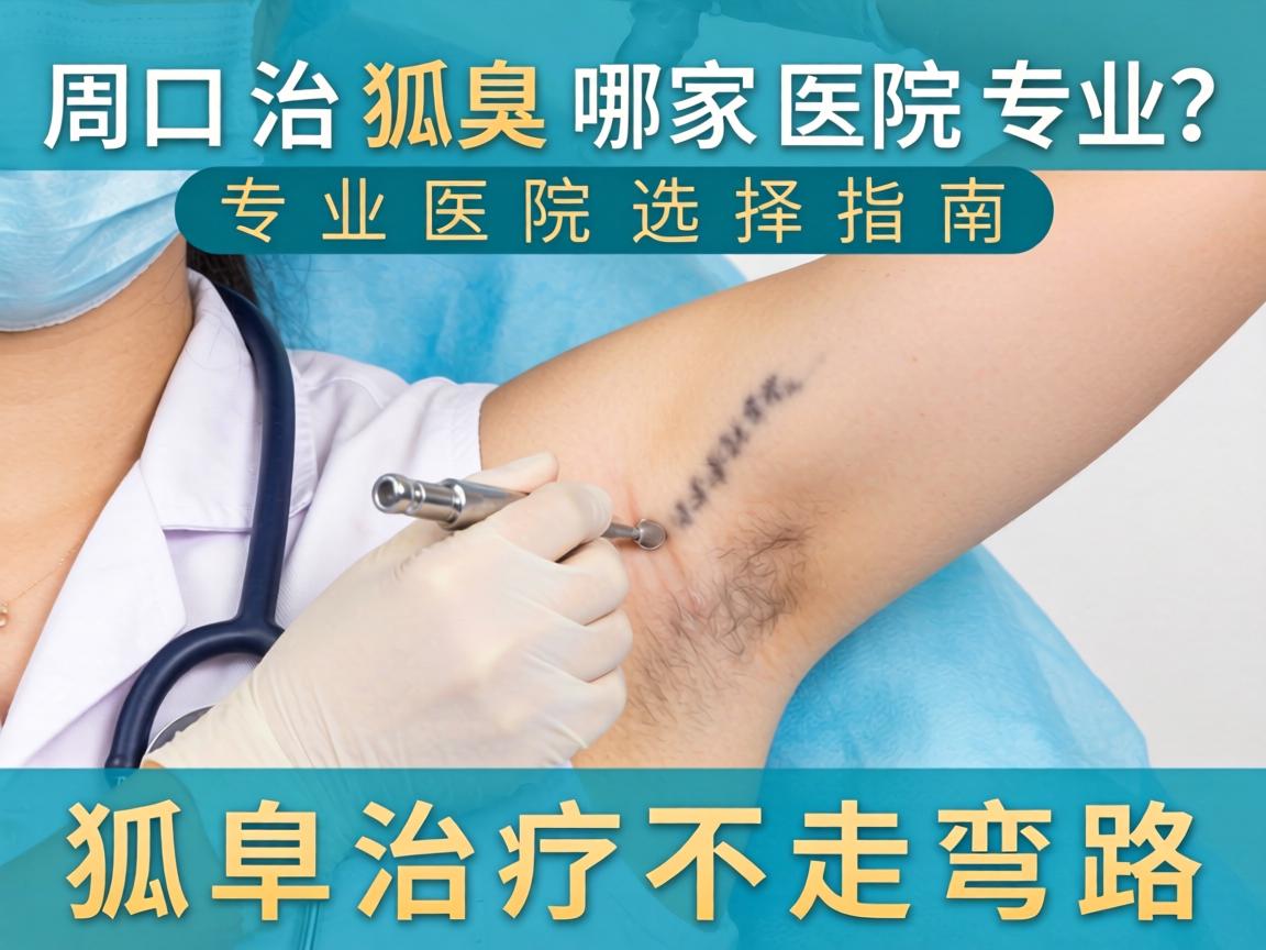 周口治狐臭哪家医院专业？专业医院选择指南，狐臭治疗不走弯路