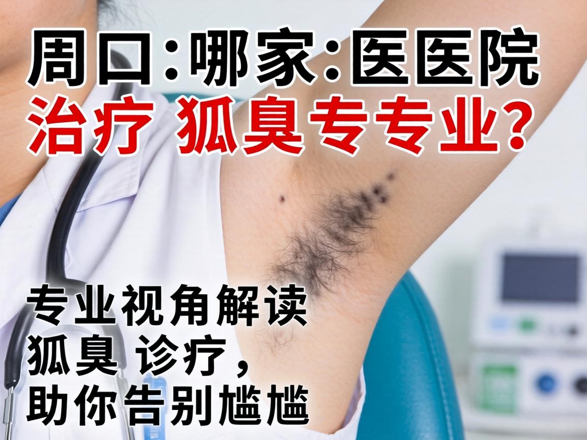 周口哪家医院治疗狐臭专业？专业视角解读狐臭诊疗，助你告别尴尬