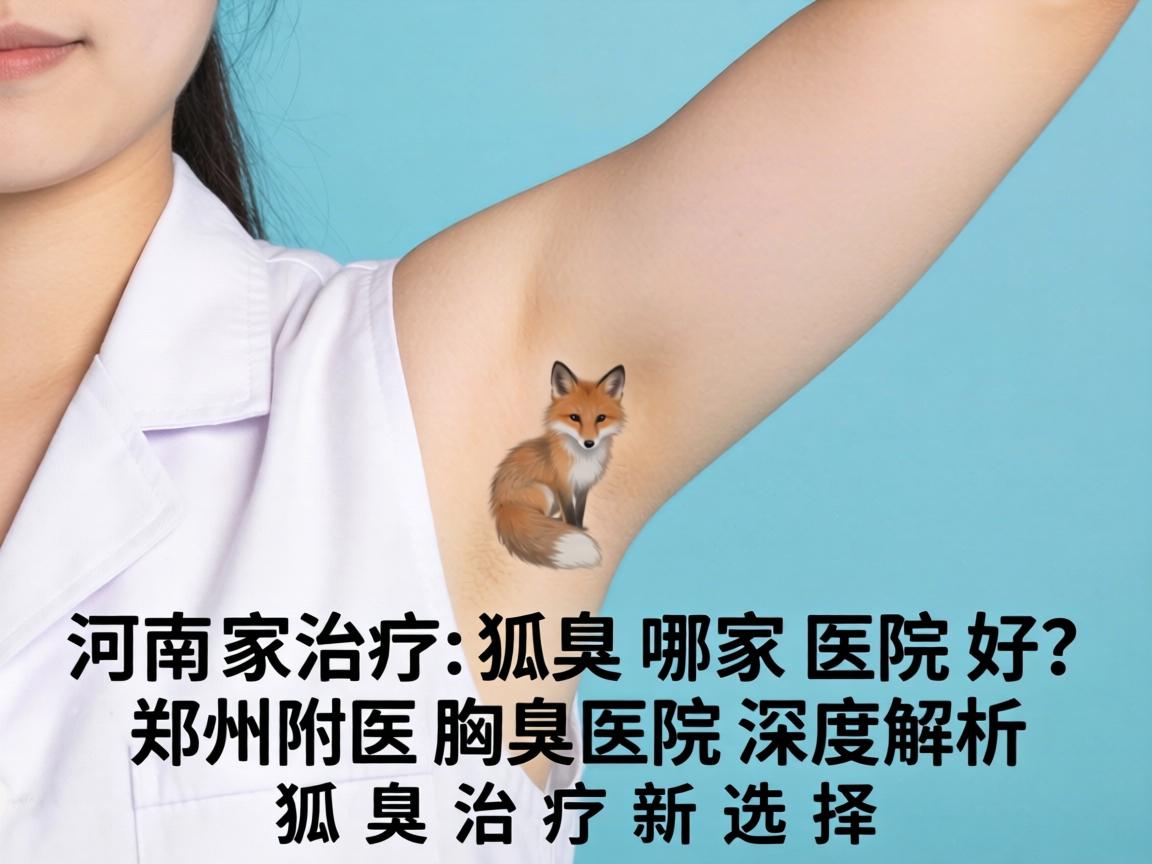 河南治疗狐臭哪家医院好？郑州附医腋臭医院深度解析狐臭治疗新选择