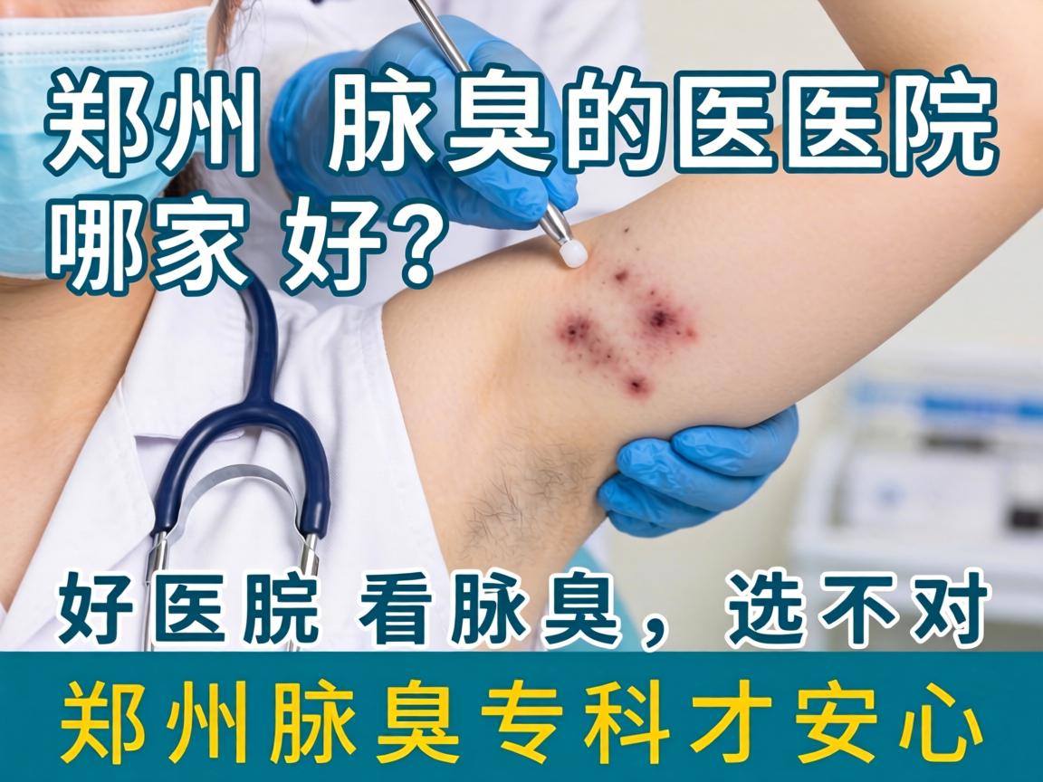 郑州腋臭医院哪家好？好医院看腋臭，选对郑州腋臭专科才安心