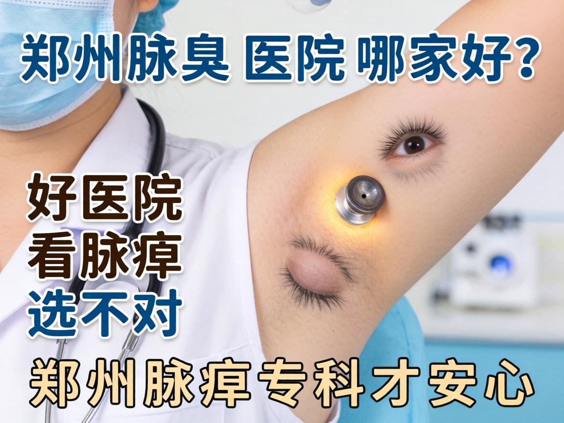 郑州腋臭医院哪家好？好医院看腋臭，选对郑州腋臭专科才安心