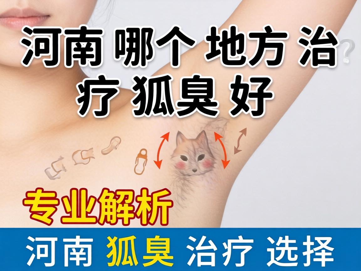 河南哪个地方治疗狐臭好？专业解析河南狐臭治疗选择
