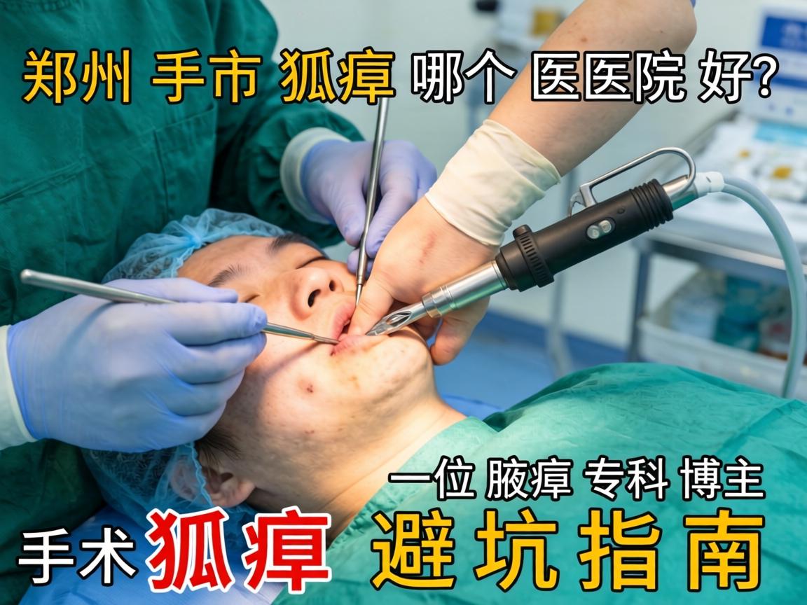 郑州手术狐臭哪个医院好？一位腋臭专科博主的手术狐臭避坑指南