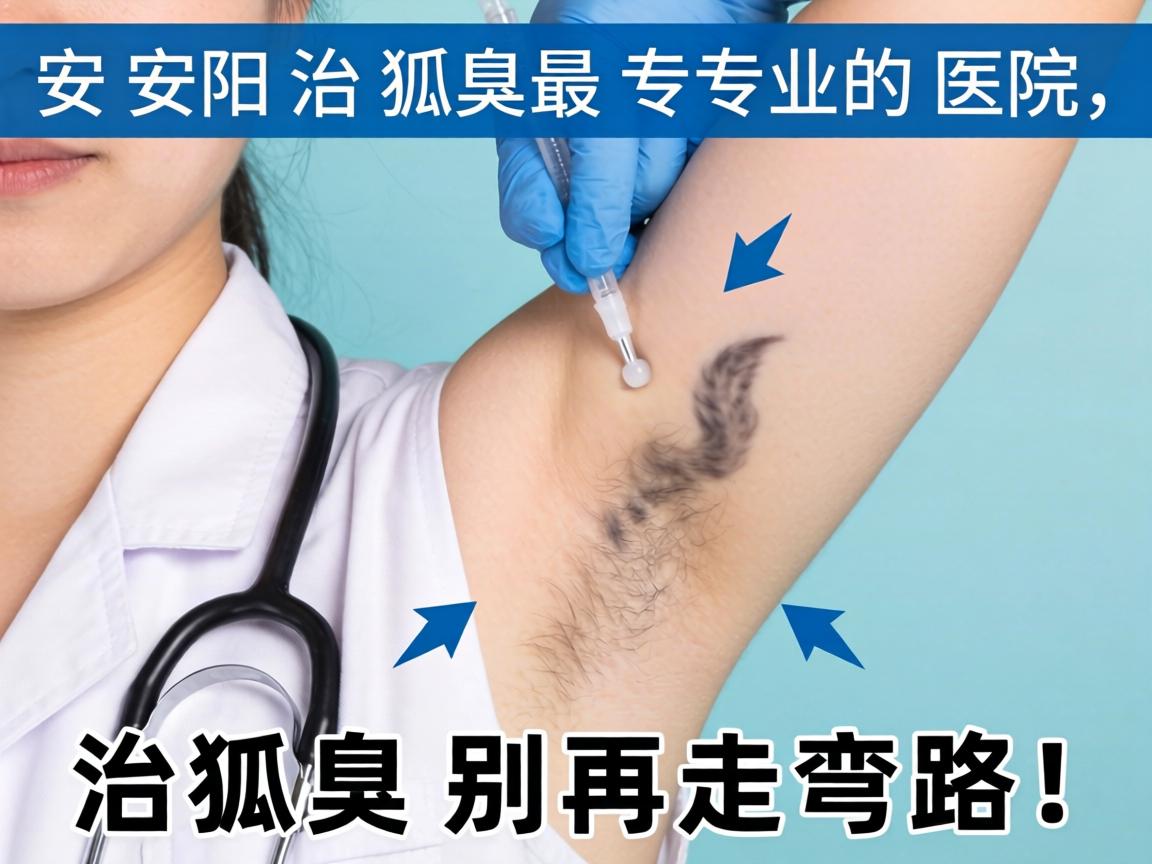 安阳治狐臭最专业的医院，治狐臭别再走弯路！