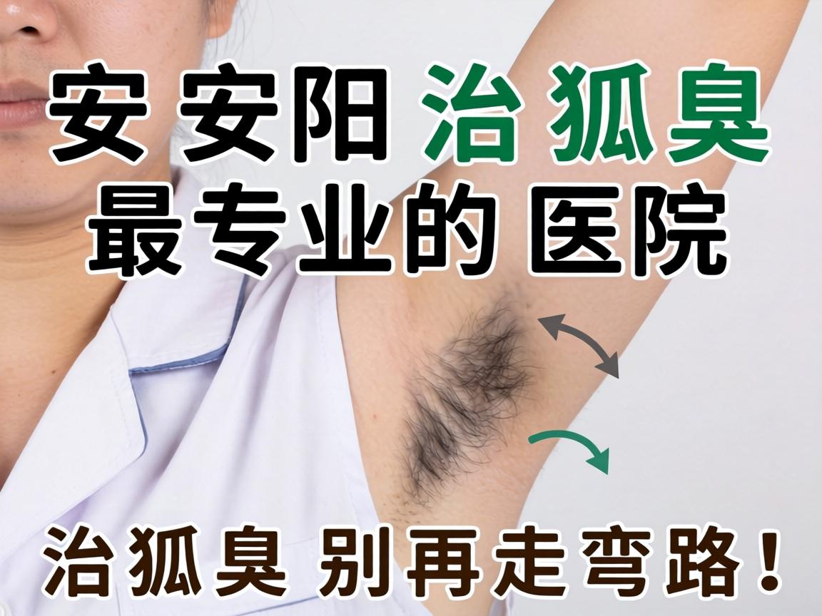 安阳治狐臭最专业的医院，治狐臭别再走弯路！