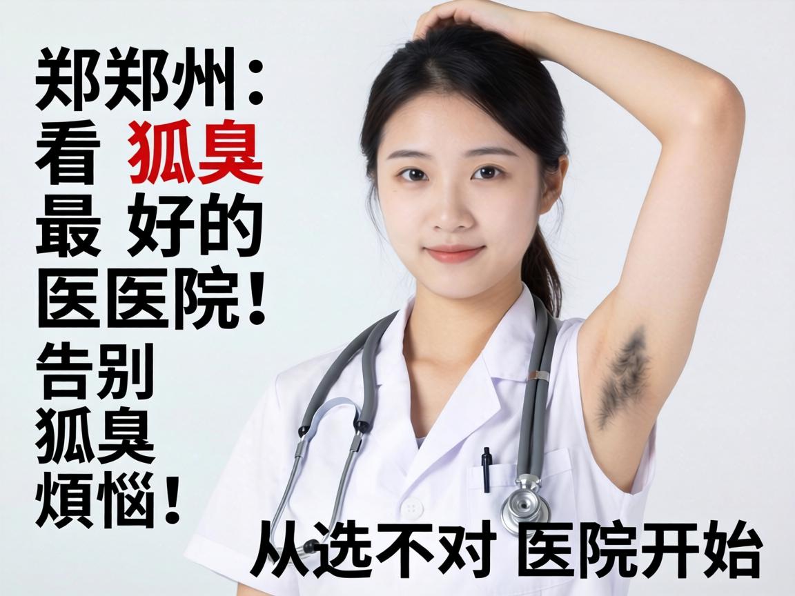 郑州看狐臭最好的医院，告别狐臭烦恼，从选对医院开始