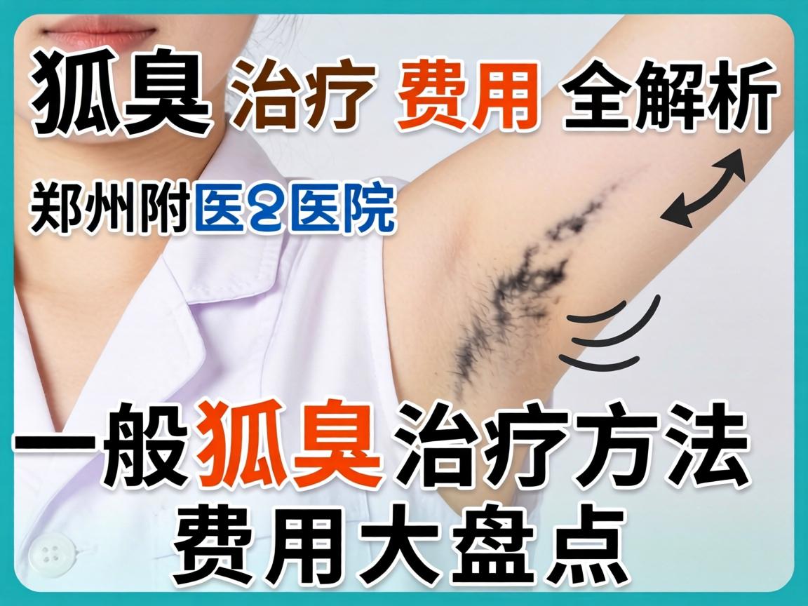 狐臭治疗费用全解析，郑州附医医院一般狐臭治疗方法费用大盘点
