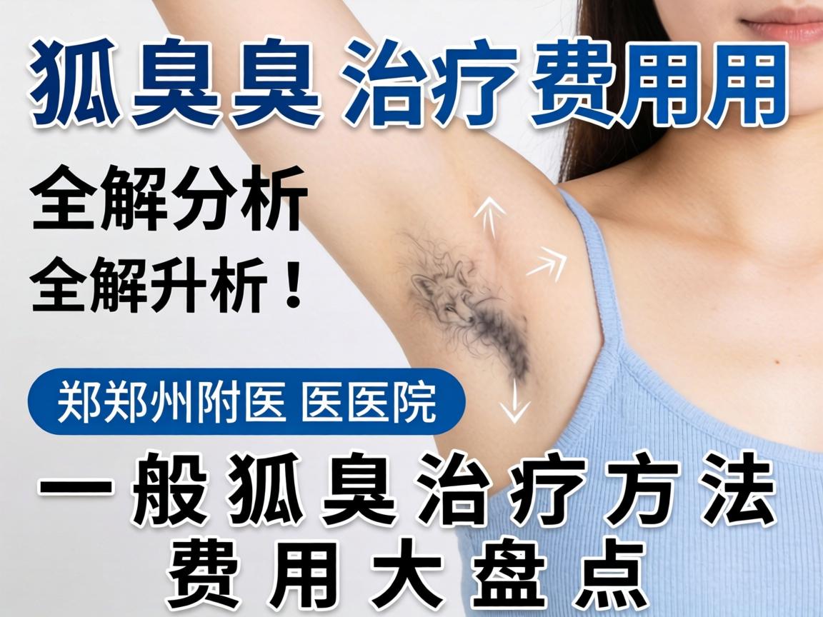 狐臭治疗费用全解析，郑州附医医院一般狐臭治疗方法费用大盘点