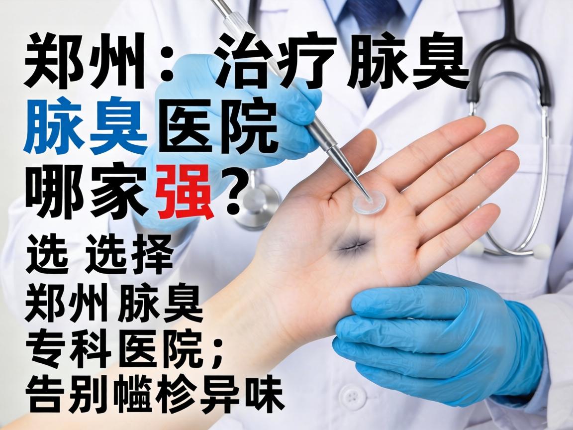 郑州治疗腋臭医院哪家强？选择郑州腋臭专科医院，告别尴尬异味