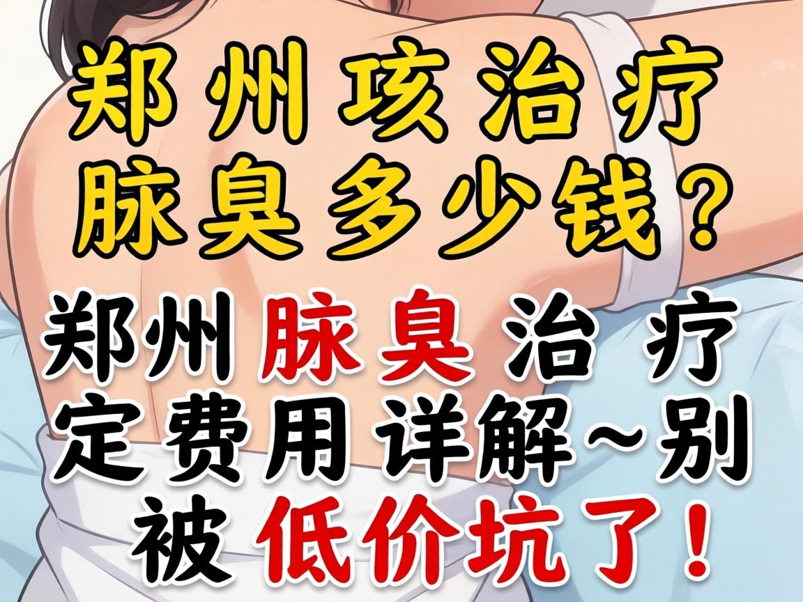 郑州治疗腋臭多少钱？郑州腋臭治疗费用详解，别被低价坑了！