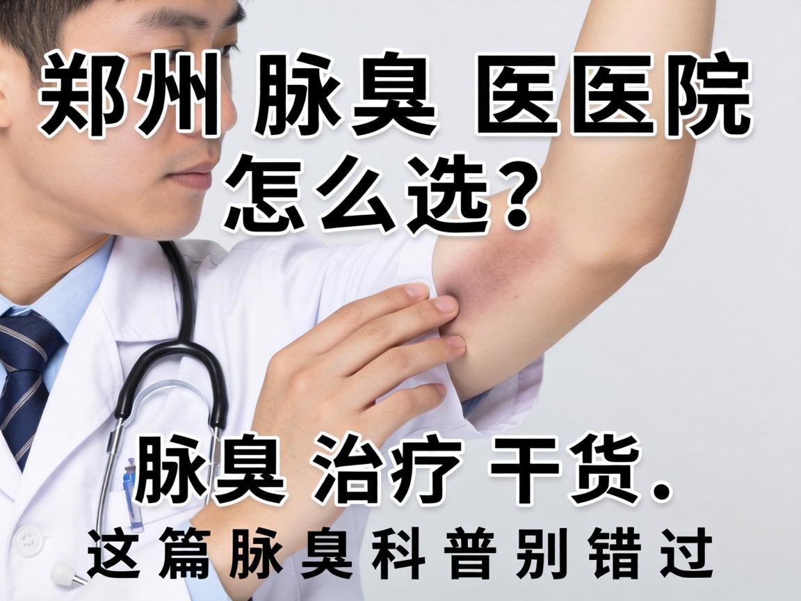 郑州腋臭医院怎么选?腋臭治疗干货,这篇腋臭科普别错过 郑州腋臭医院怎么选?腋臭治疗干货,这篇腋臭科普别错过