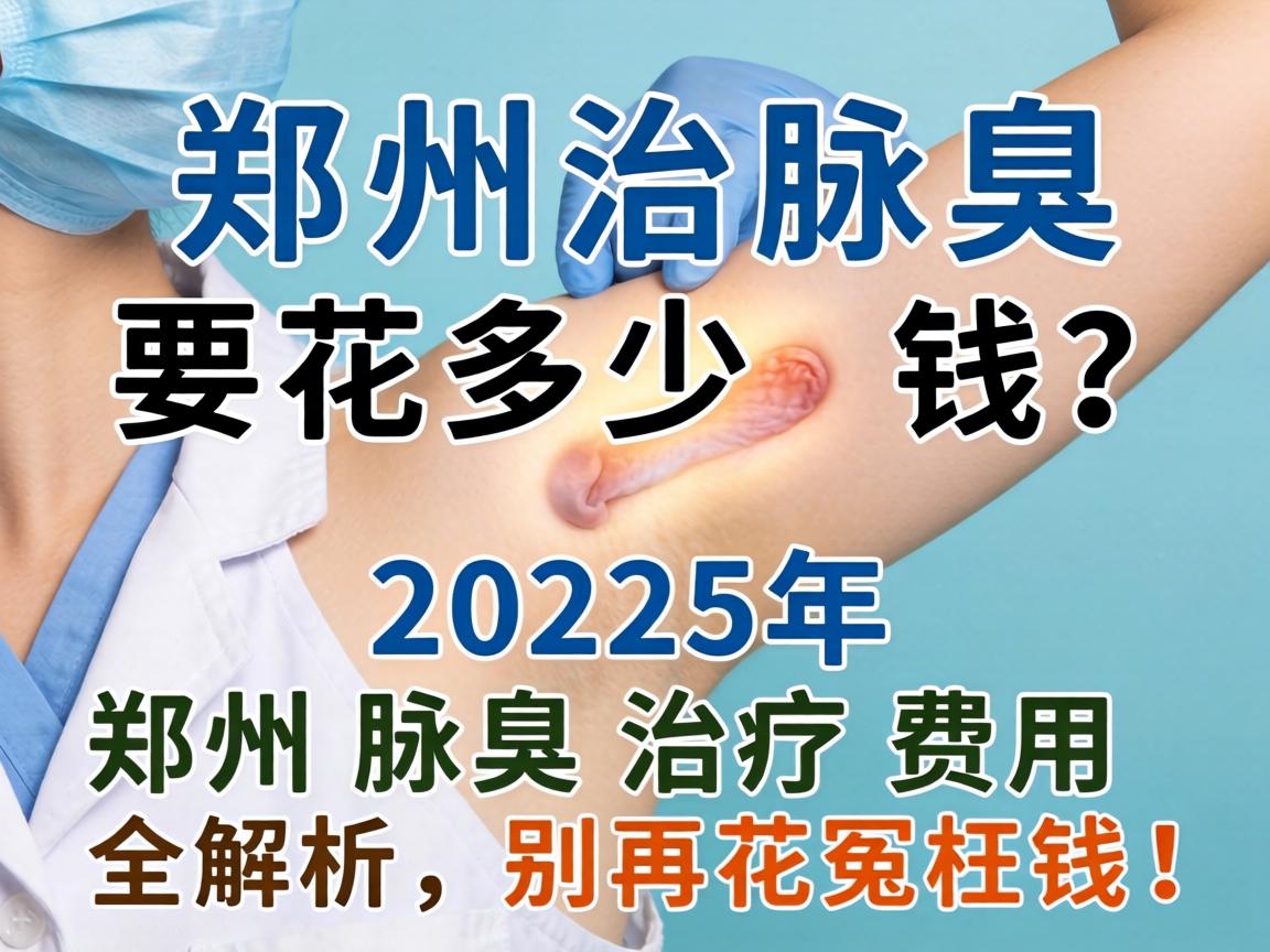 郑州治腋臭要花多少钱？2025年郑州腋臭治疗费用全解析，别再花冤枉钱！