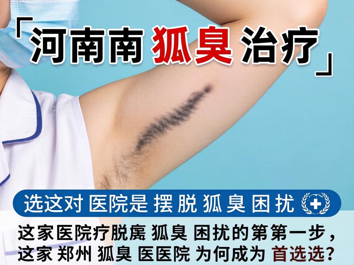 河南狐臭治疗，选对医院是摆脱狐臭困扰的第一步，这家郑州狐臭医院为何成为首选？