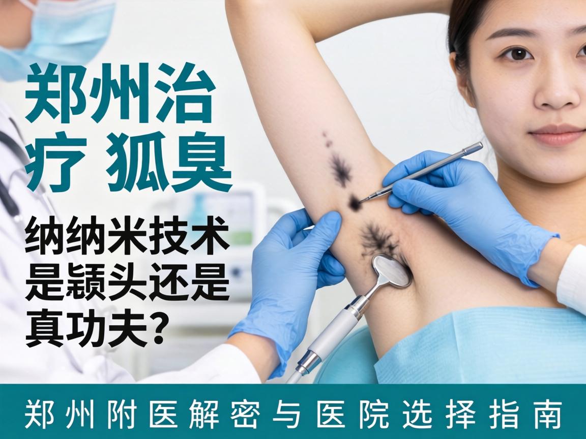 郑州治疗狐臭，纳米技术是噱头还是真功夫？郑州附医解密与医院选择指南