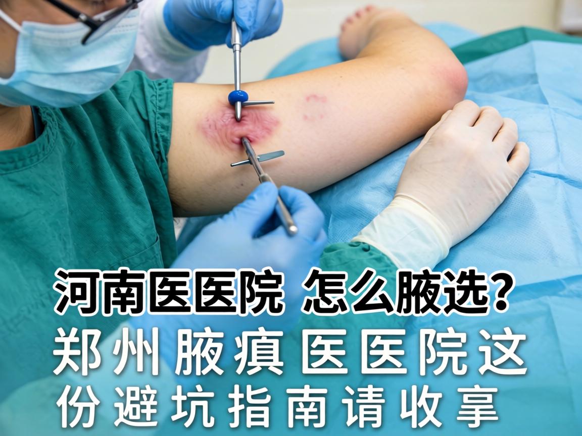 河南腋臭手术医院怎么选？郑州腋臭医院这份避坑指南请收好