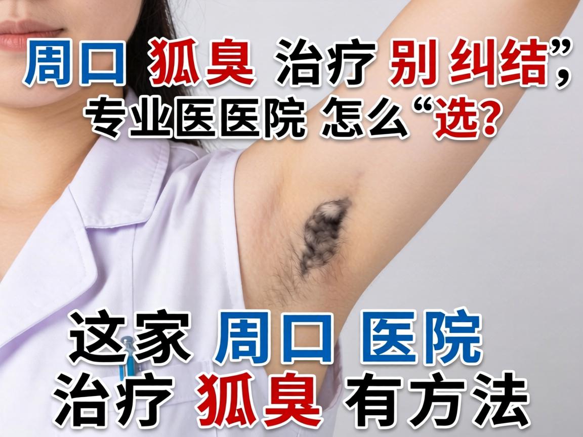 周口狐臭治疗别纠结，专业医院怎么选？这家周口医院治疗狐臭有方法
