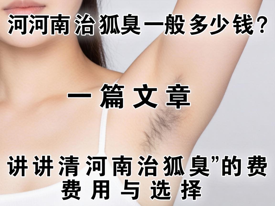 河南治狐臭一般多少钱？一篇文章讲清河南治狐臭的费用与选择
