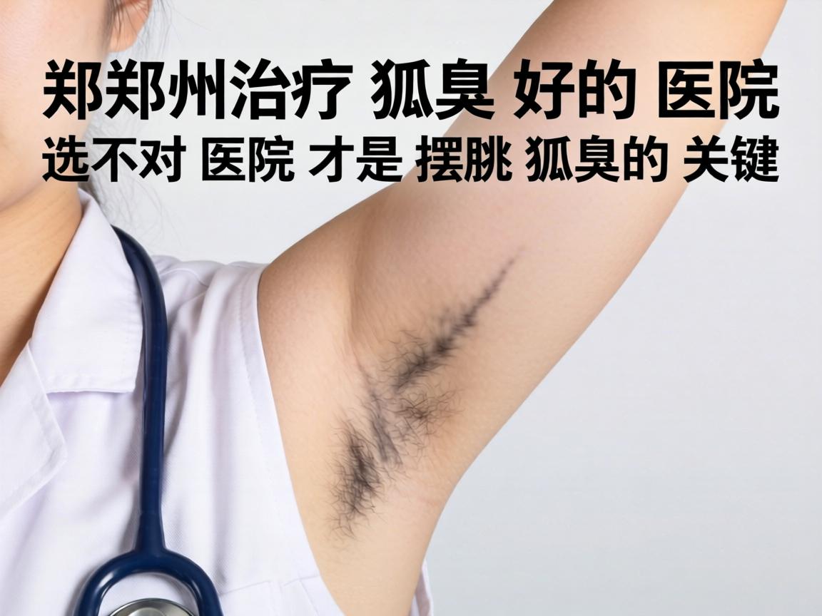 郑州治疗狐臭好的医院，选对医院才是摆脱狐臭的关键