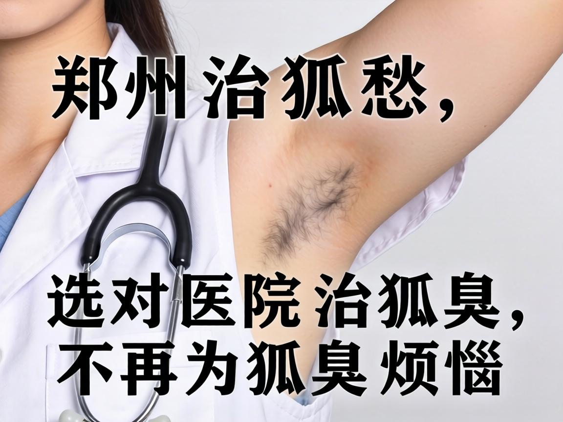 郑州治狐愁，选对医院治狐臭，不再为狐臭烦恼