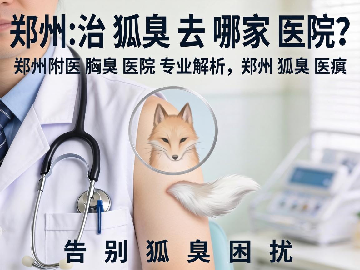 郑州治狐臭去哪家医院？郑州附医腋臭医院专业解析，告别狐臭困扰
