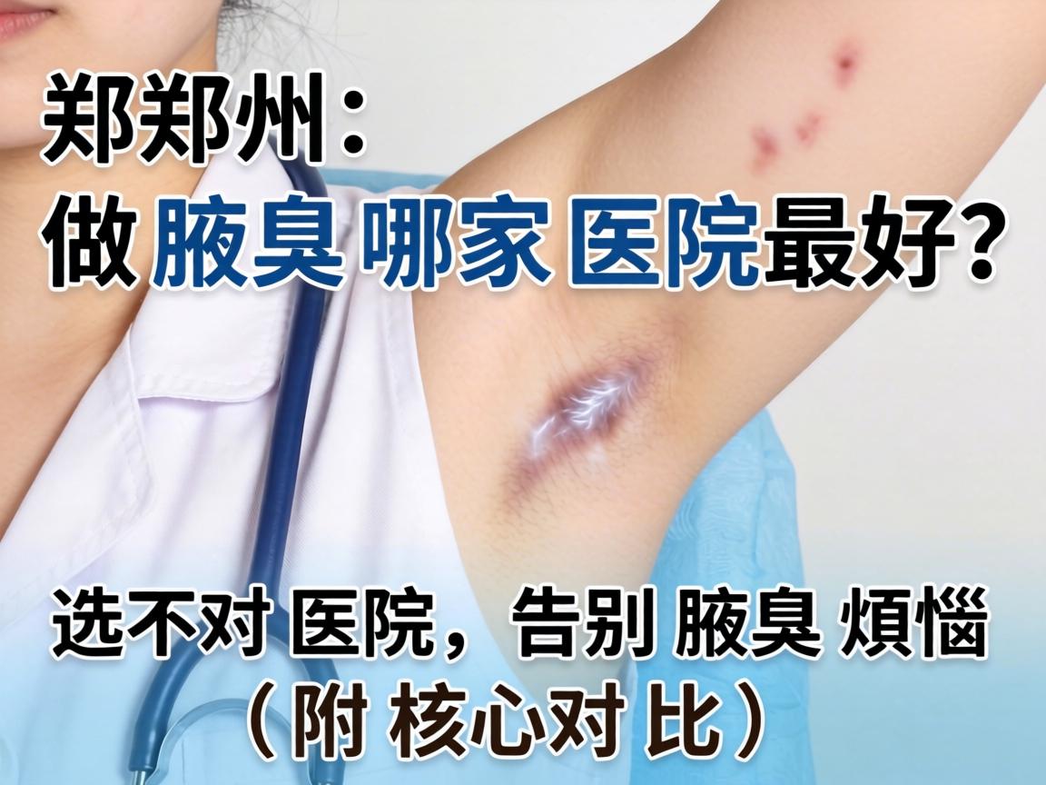 郑州做腋臭哪家医院最好?选对医院,告别腋臭烦恼(附核心对比) 郑州做腋臭哪家医院最好?选对医院,告别腋臭烦恼(附核心对比)
