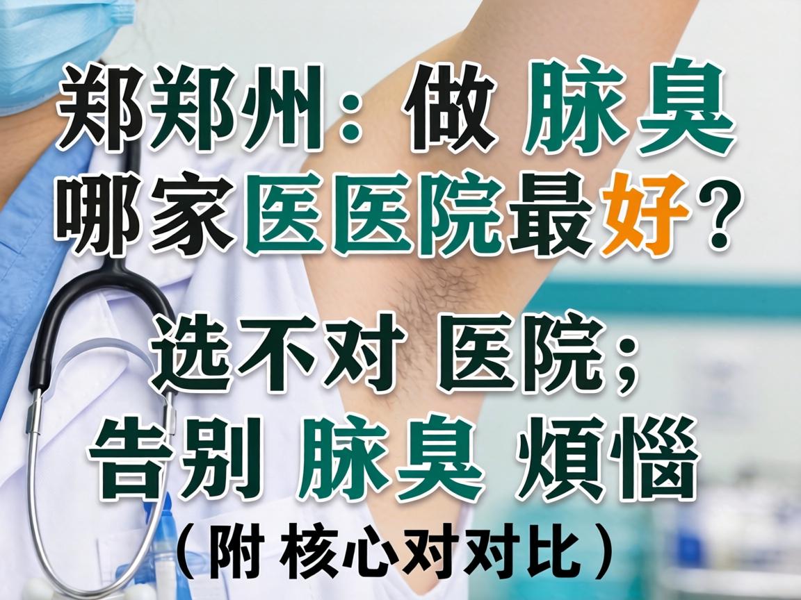 郑州做腋臭哪家医院最好?选对医院,告别腋臭烦恼(附核心对比) 郑州做腋臭哪家医院最好?选对医院,告别腋臭烦恼(附核心对比)