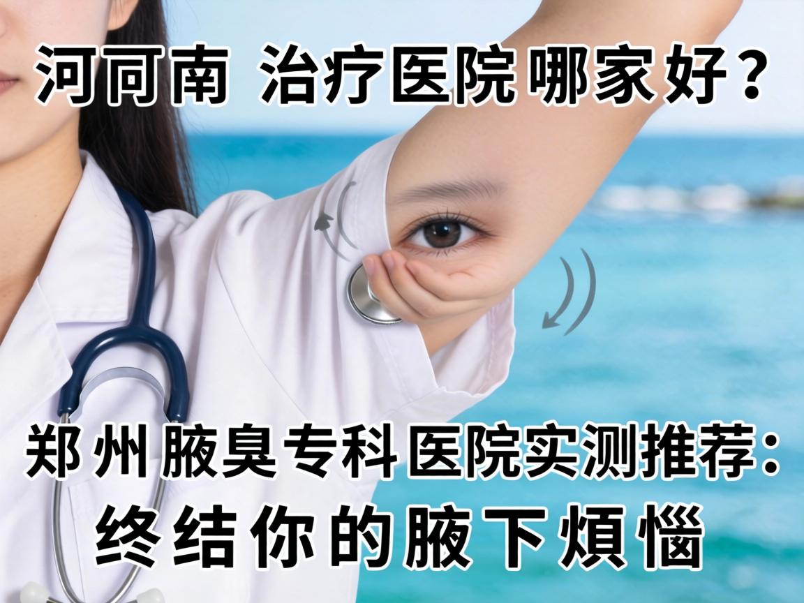 河南腋臭治疗医院哪家好？郑州腋臭专科医院实测推荐，终结你的腋下烦恼