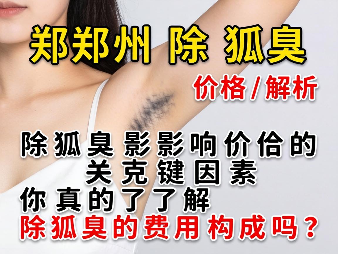 郑州除狐臭价格解析，除狐臭影响价格的关键因素，你真的了解除狐臭的费用构成吗？