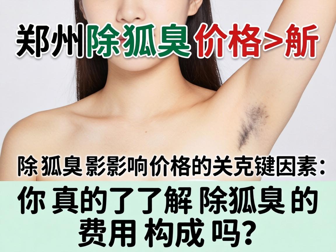 郑州除狐臭价格解析，除狐臭影响价格的关键因素，你真的了解除狐臭的费用构成吗？