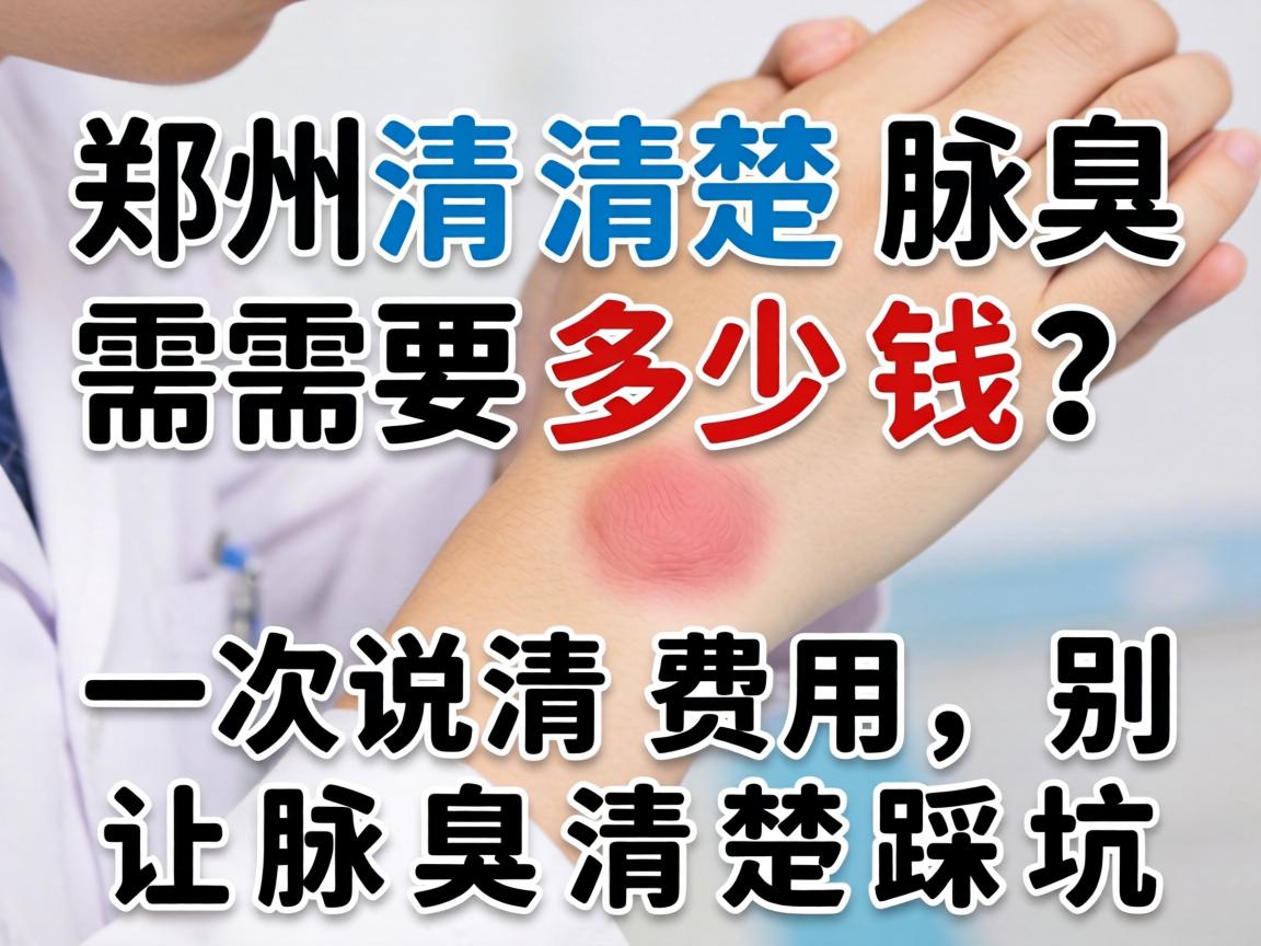 郑州清楚腋臭需要多少钱？一次说清费用，别让腋臭清楚踩坑
