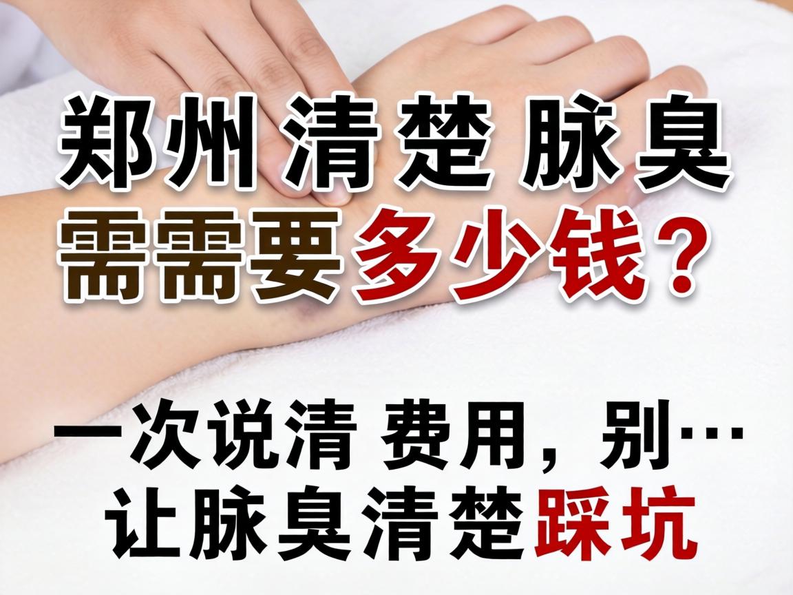 郑州清楚腋臭需要多少钱？一次说清费用，别让腋臭清楚踩坑
